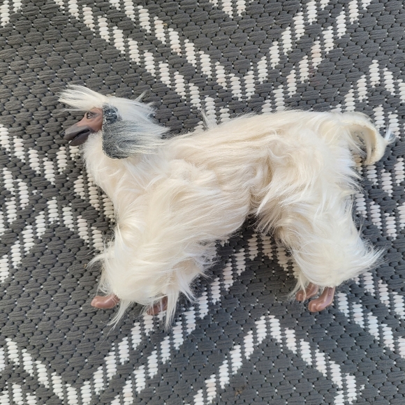 Vintage 1979 Mattel Barbie Afghan Hound Dog Beauty Articulated Posable Dog Toy - Picture 4 of 6